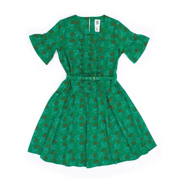 COPY - Disney Parks Orange Bird Green Belted Dress Size Large NWT! - Picture 3 of 14